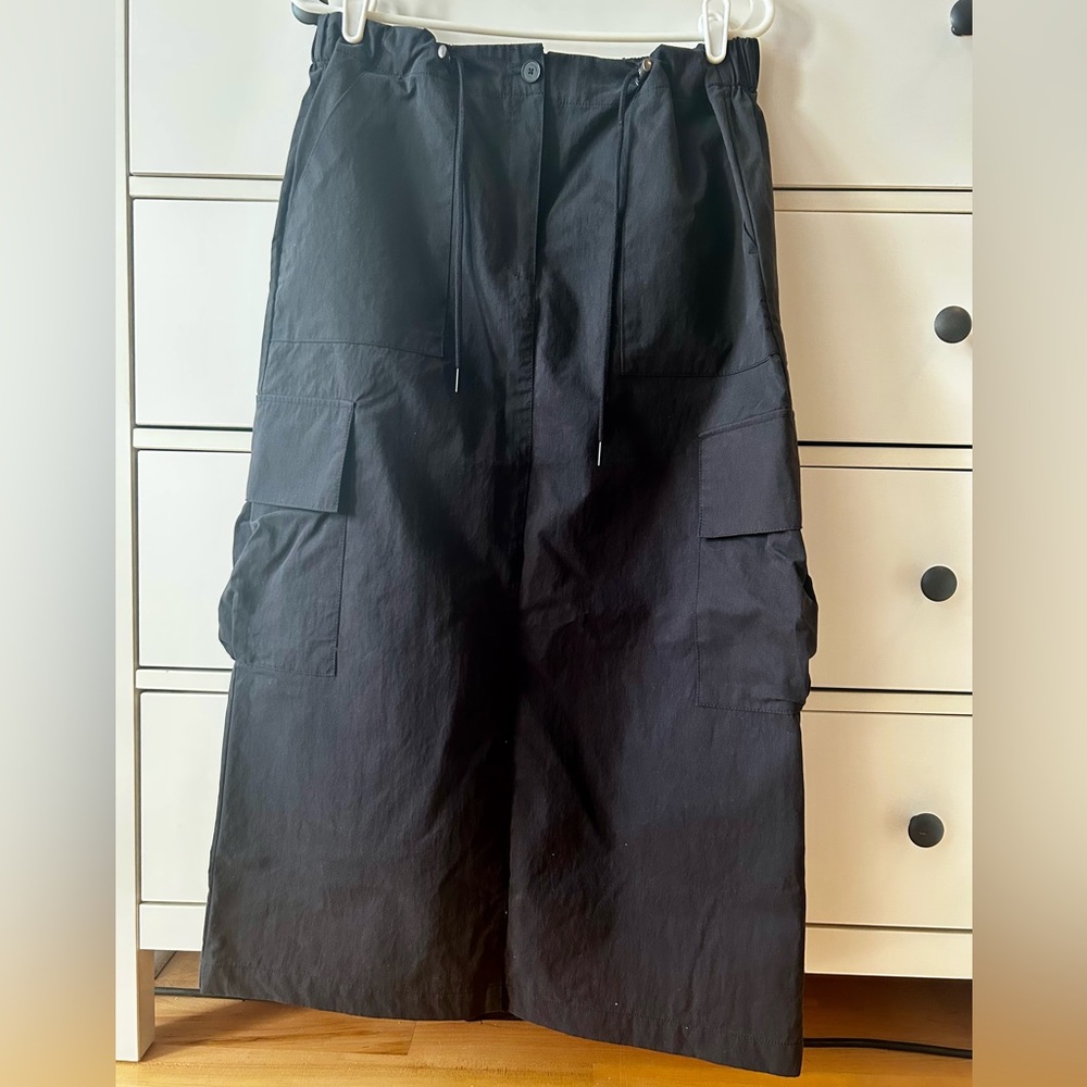 OAK + FORT Black Maxi Skirt